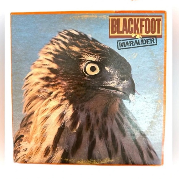 BLACKFOOT ~ “Marauder” original album cover and sleeve no scratches on wax - Picture 1 of 6